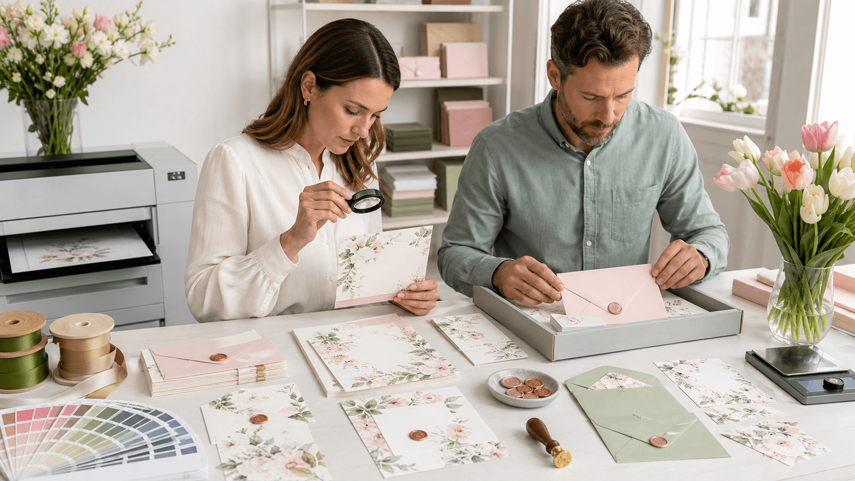 Wedding Card Printing Tips for Smooth Spring Sending